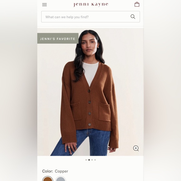 Jenni Kayne Barret Cardigan in size Small ALMOST NEW, current - Picture 2 of 8